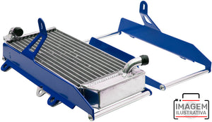 RADIATOR BRACE CROSSPRO YAMAHA YZ125 05- YZ250 05- YZ250X 05- BLUE
