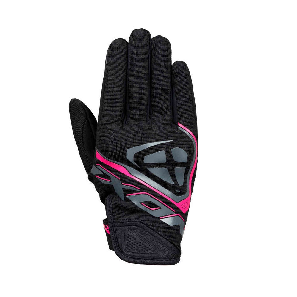 Ixon Hurricane Ladies Motorcycle Gloves - Black / Pink