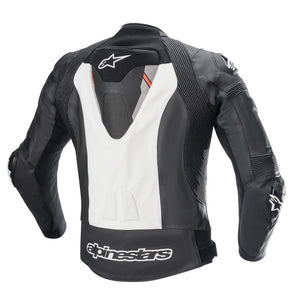 Alpinestars Missile Ignition V2 Leather Jacket - Black / White