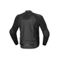 Alpinestars Faster V3 Leather Jacket - Black / Black