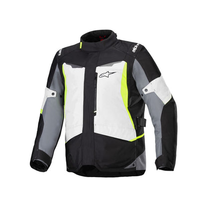 Alpinestars ST-1 Waterproof Jacket - Ice Gray / Black / Yellow Fluoro