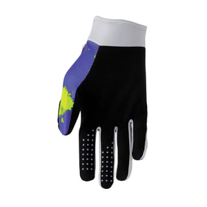 Thor Launchmode Adult MX Gloves - Bleach Gray Acid