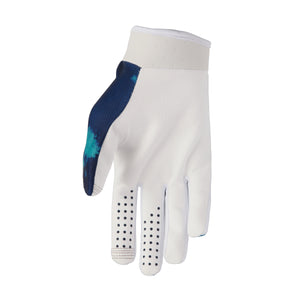 Thor Launchmode Adult MX Gloves - Bleach White Aqua