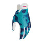 Thor Launchmode Adult MX Gloves - Bleach White Aqua