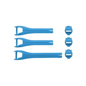 Thor XR Blitz Adult Boot Strap Kit - Blue