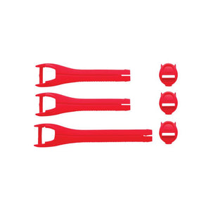 Thor XR Blitz Adult Boot Strap Kit - Red