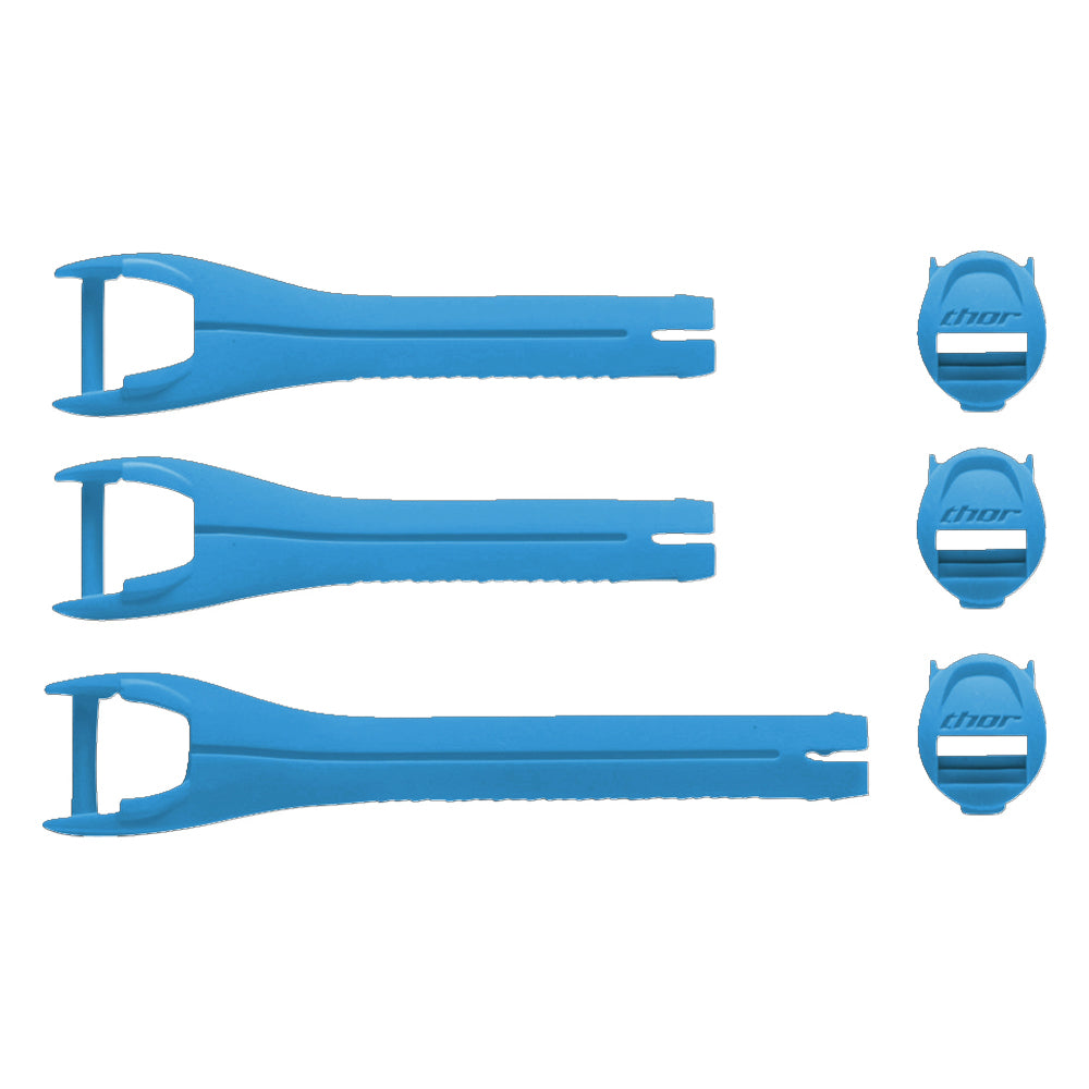 Thor Blitz XR Youth Replacement Boots Strap Kit - Blue