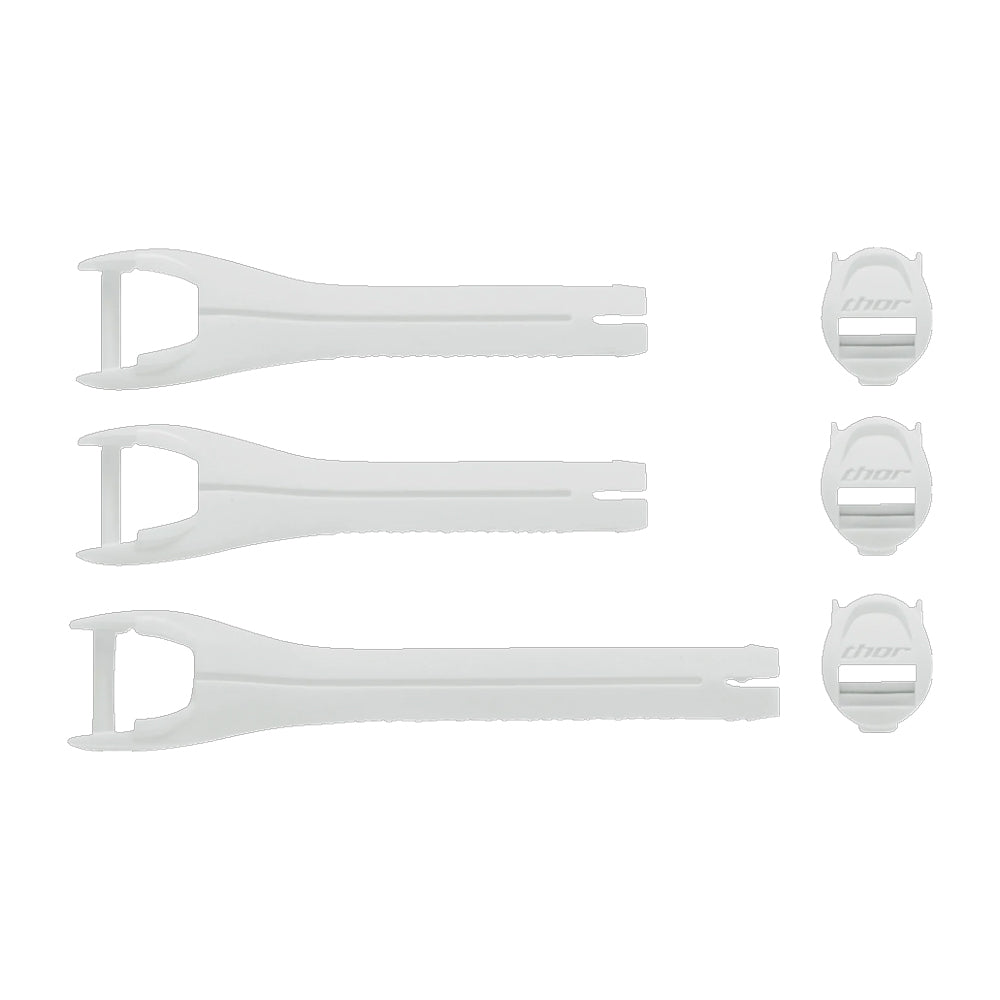 Thor Blitz XR Youth Replacement Boots Strap Kit - White