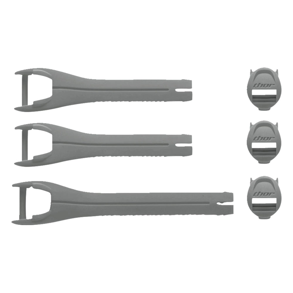 Thor Blitz XR Youth Replacement Boots Strap Kit - Grey