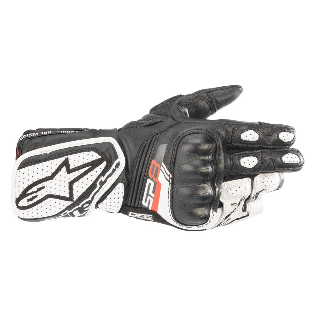 Alpinestars Stella SP-8 V3 Gloves  - Black / White