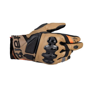 Alpinestars Belize Drystar V3 Gloves - Black / Gobi / Brown Sand