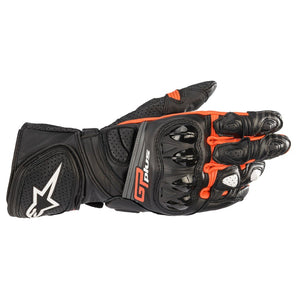 Alpinestars GP Plus R V2 Gloves - Black / Red Fluoro