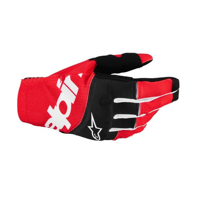 Alpinestars Techstar Adult MX Gloves - Black / Bright Red