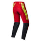 Alpinestars Supertech Adult MX Pants - Maker Bright Red / Yellow Fluoro