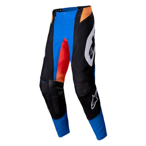 Alpinestars Techstar Adult MX Pants - Melt Orange / Blue