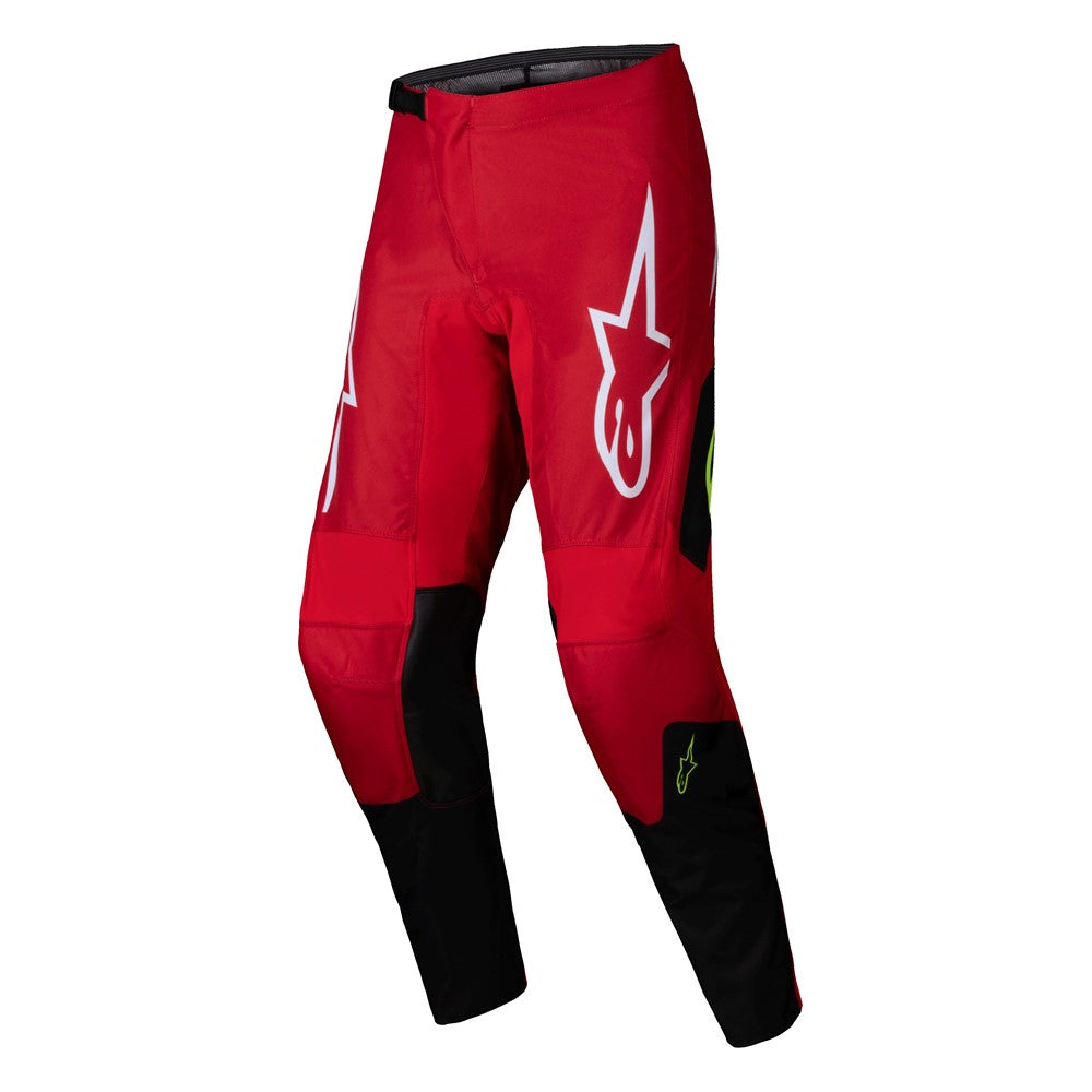 Alpinestars Fluid Adult MX Pants - Haul Bright Red / Black