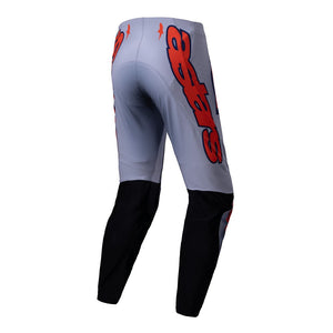 Alpinestars Supertech Adult MX Pants - Lipan Gray / Orange Fluoro