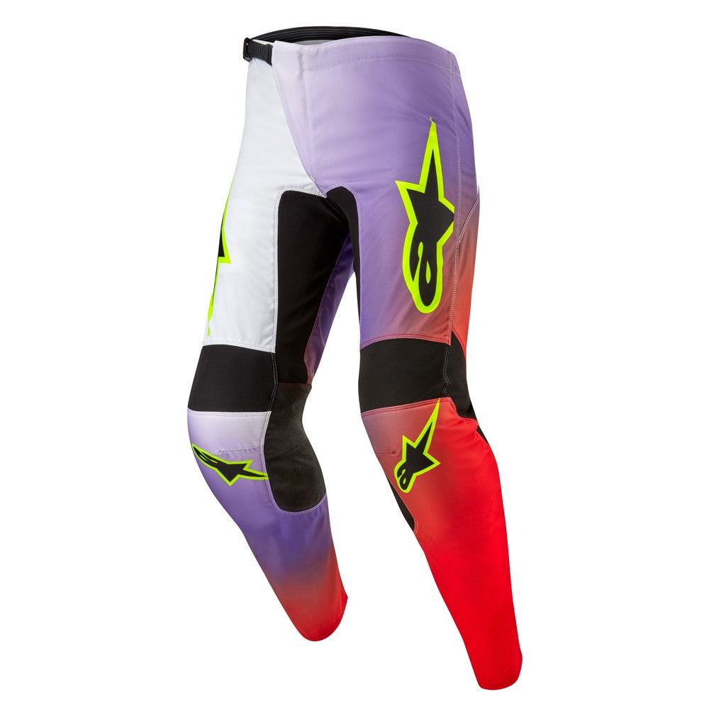 Alpinestars Fluid Adult MX Pants - Fade White/Red/Yellow