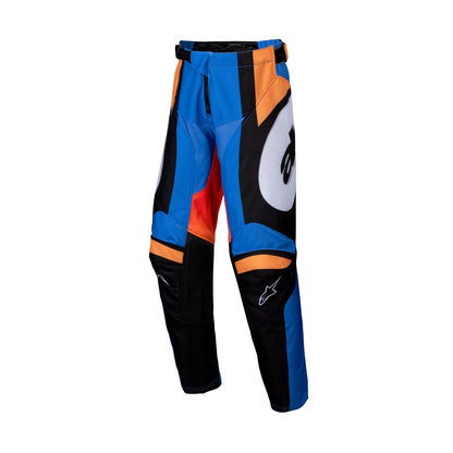 Alpinestars Racer Youth MX Pants - Melt Orange / Blue