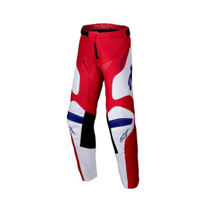 Alpinestars Racer Youth MX Pants - Veil Bright Red / White