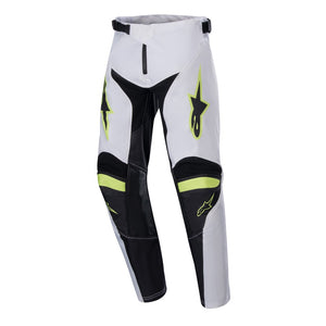 Alpinestars Youth Racer MX Pants - Lucent White/Red/Yellow