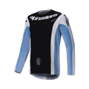 Alpinestars Techstar Adult MX Jersey - Melt Black / Blue