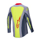 Alpinestars Techstar Adult MX Jersey - Melt Bright Red / Grey