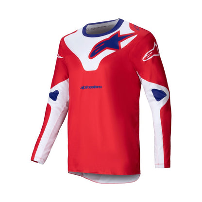 Alpinestars Racer Adult MX Jersey - Veil Bright Red / White