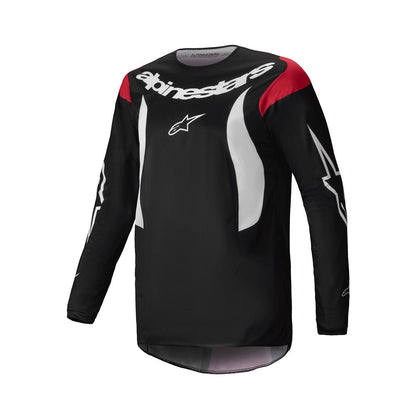 Alpinestars Fluid Adult MX Jersey - Haul Black / White