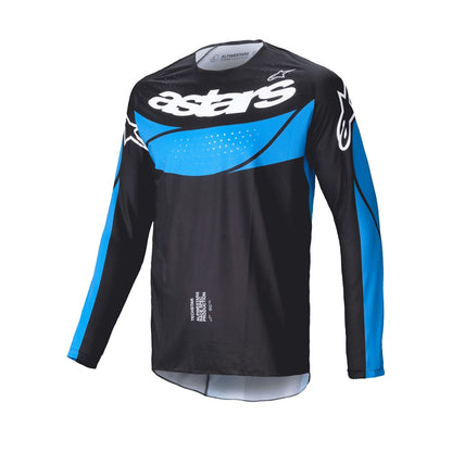 Alpinestars Techstar Adult MX Jersey - Dreem Black / Blue