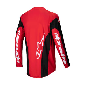 Alpinestars Techstar Adult MX Jersey - Dreem Bright Red / Black