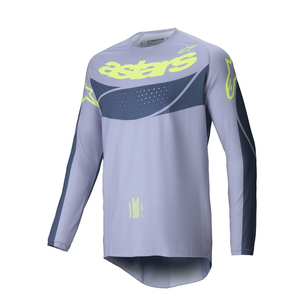 Alpinestars Techstar Adult MX Jersey - Dreem Gray / Dark Gray