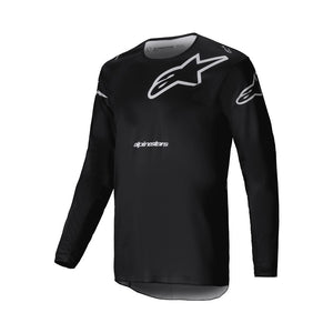 Alpinestars Racer Adult MX Jersey - Graphite Black / Gray