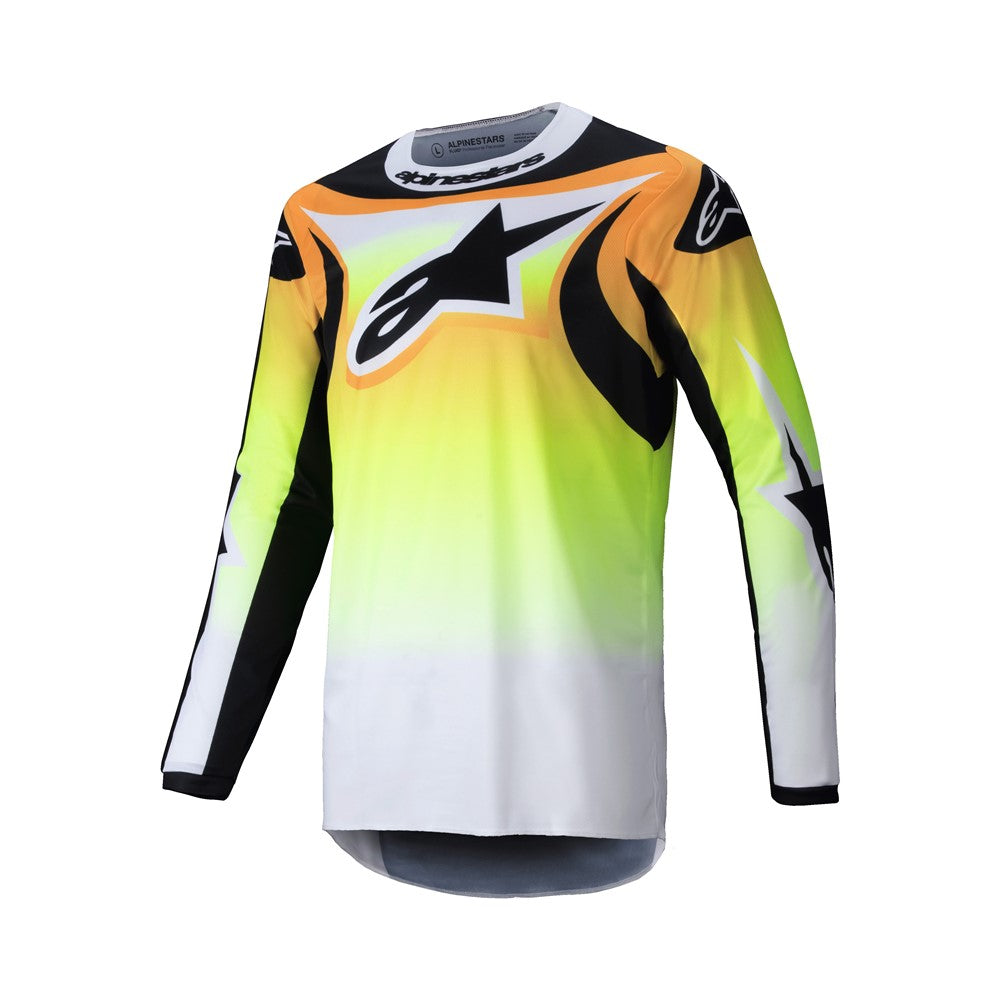 Alpinestars Fluid Adult MX Jersey - Wurx Yellow / Black