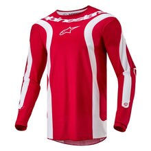 Load image into Gallery viewer, Alpinestars Fluid Adult MX Jersey - Lurv Mars Red/White