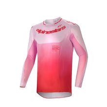 Load image into Gallery viewer, Alpinestars Supertech Adult MX Jersey - Dade Red Berry/Lilac