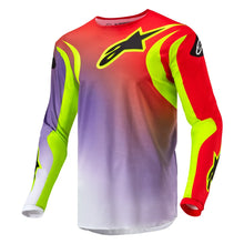 Load image into Gallery viewer, Alpinestars Fluid Adult MX Jersey - Lucent White/Red/Yellow