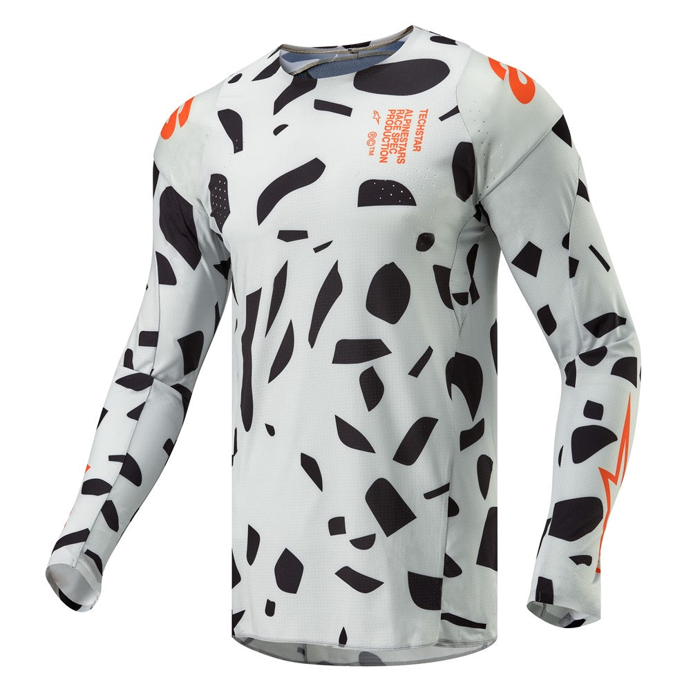 Alpinestars Techstar Adult MX Jersey - Rantera Haze Gray/Camo