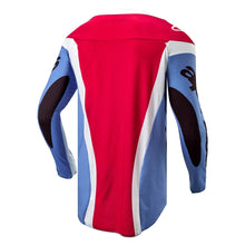 Load image into Gallery viewer, Alpinestars Techstar Adult MX Jersey - Ocuri Blue/Mars Red/White