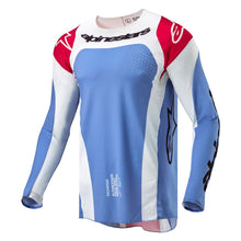 Load image into Gallery viewer, Alpinestars Techstar Adult MX Jersey - Ocuri Blue/Mars Red/White