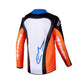 Alpinestars Racer Youth MX Jersey - Melt Orange / Blue