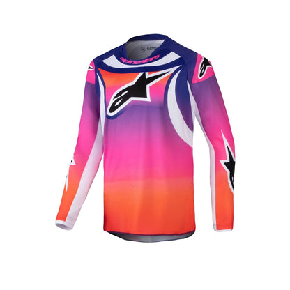 Alpinestars Racer Youth MX Jersey - Wurx Multicolour / White