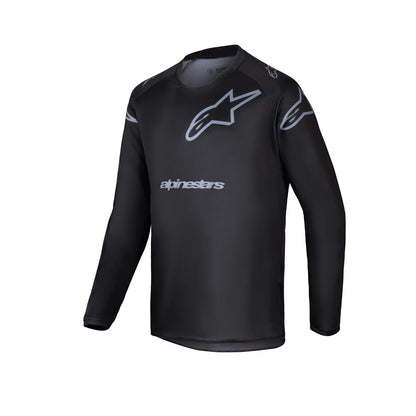 Alpinestars Racer Youth MX Jersey - Graphite Black / Gray