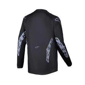 Alpinestars Racer Youth MX Jersey - Graphite Black / Gray