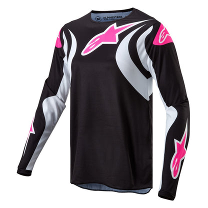 Alpinestars Stella Fluid MX Jersey - Black / White