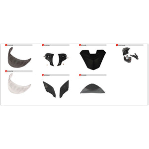 J.04 HELMET SPARES