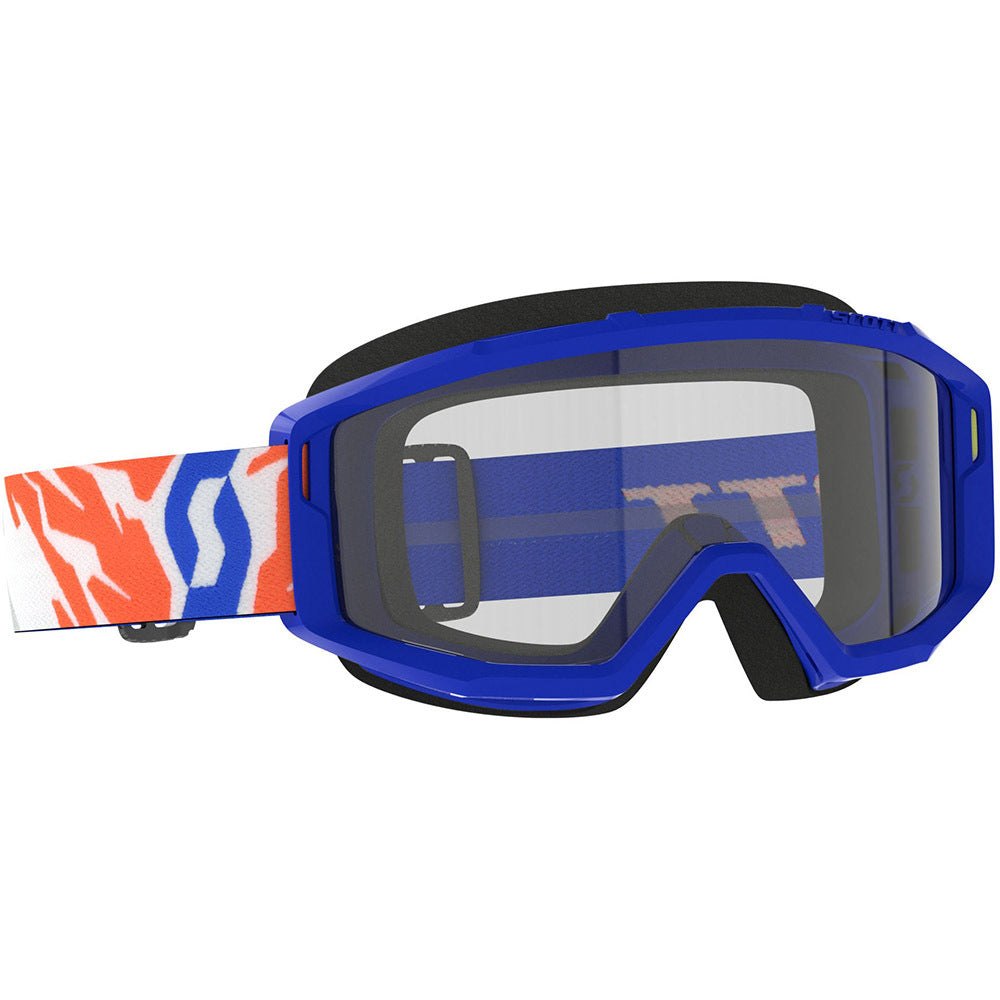 Scott Primal Youth Goggle - Blue with Clear Lens