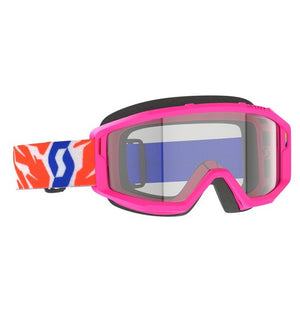 Scott Primal Youth Goggle - Pink with Clear Lens