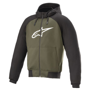 Alpinestars Chrome Sport Hoodie - Black / Forest Green