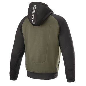 Alpinestars Chrome Sport Hoodie - Black / Forest Green